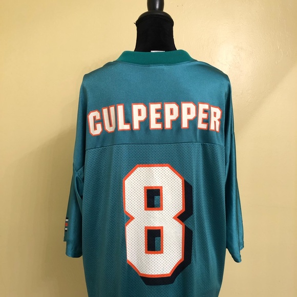 Reebok NFL Mens Miami Dolphins Jersey XL Culpepper - Picture 5 of 8